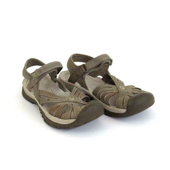 Keen Women's Rose Sandals 1016729 Outdoor Hiking Shitake Brindle Size 10 - Picture 1 of 9